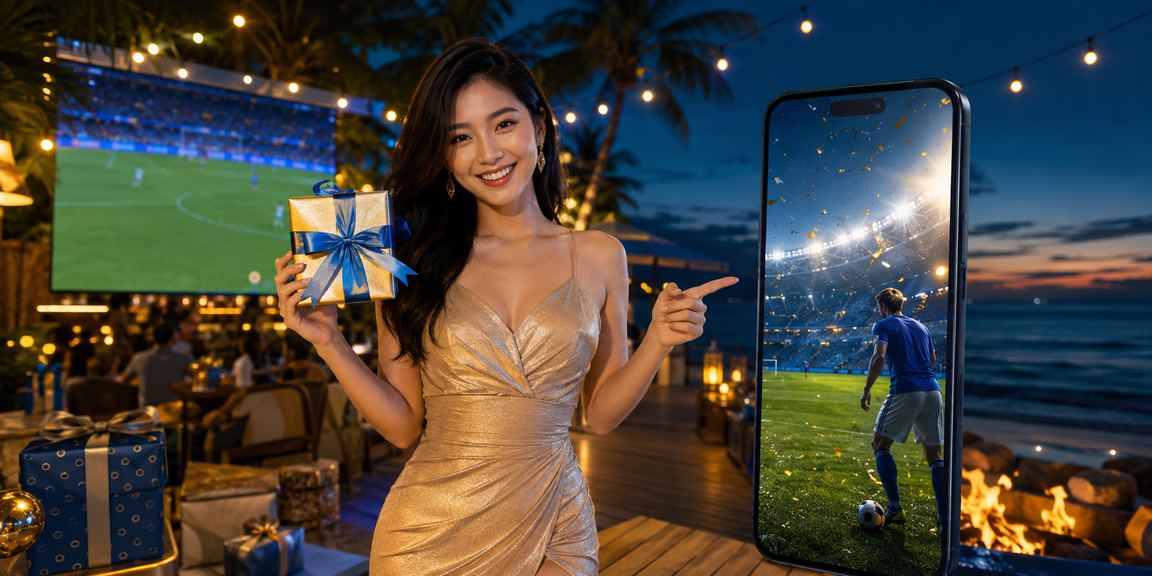Theo dõi kèo bóng đá tại bãi biển Phú Quốc